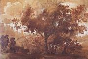 Claude Lorrain, Landscape with Mythological Figures (mk17)